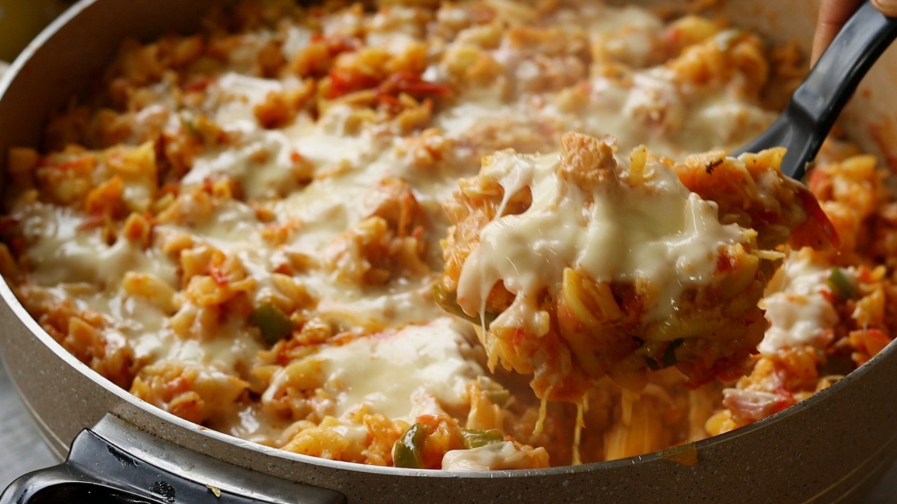 My Family's Most Favorite Pasta 😍 Cheesy Tandoori Pasta Recipe