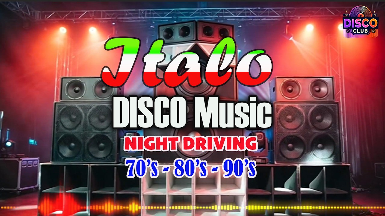 Driving Music Italo Disco |80s Synthwave Driving Music 🚗 Neon Night Highway Mix (1 Hour)
