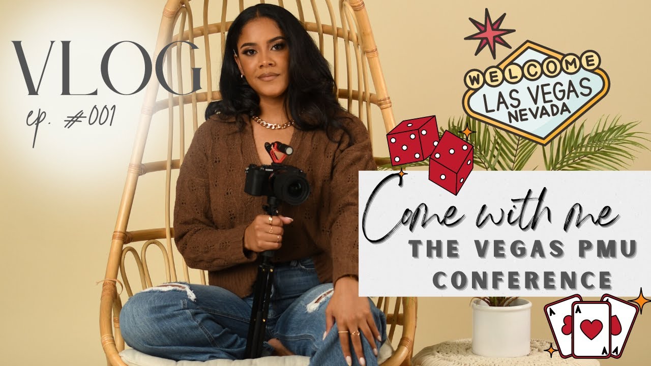 Vlog: Come with me to the Las Vegas PMU Conference!