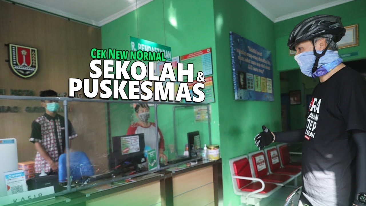 Persiapan New Normal di Puskesmas dan Sekolah di Semarang