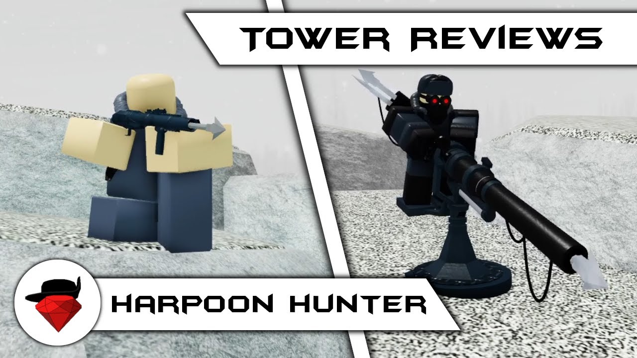 Harpoon Hunter | Tower Reviews | Tower Battles [ROBLOX]