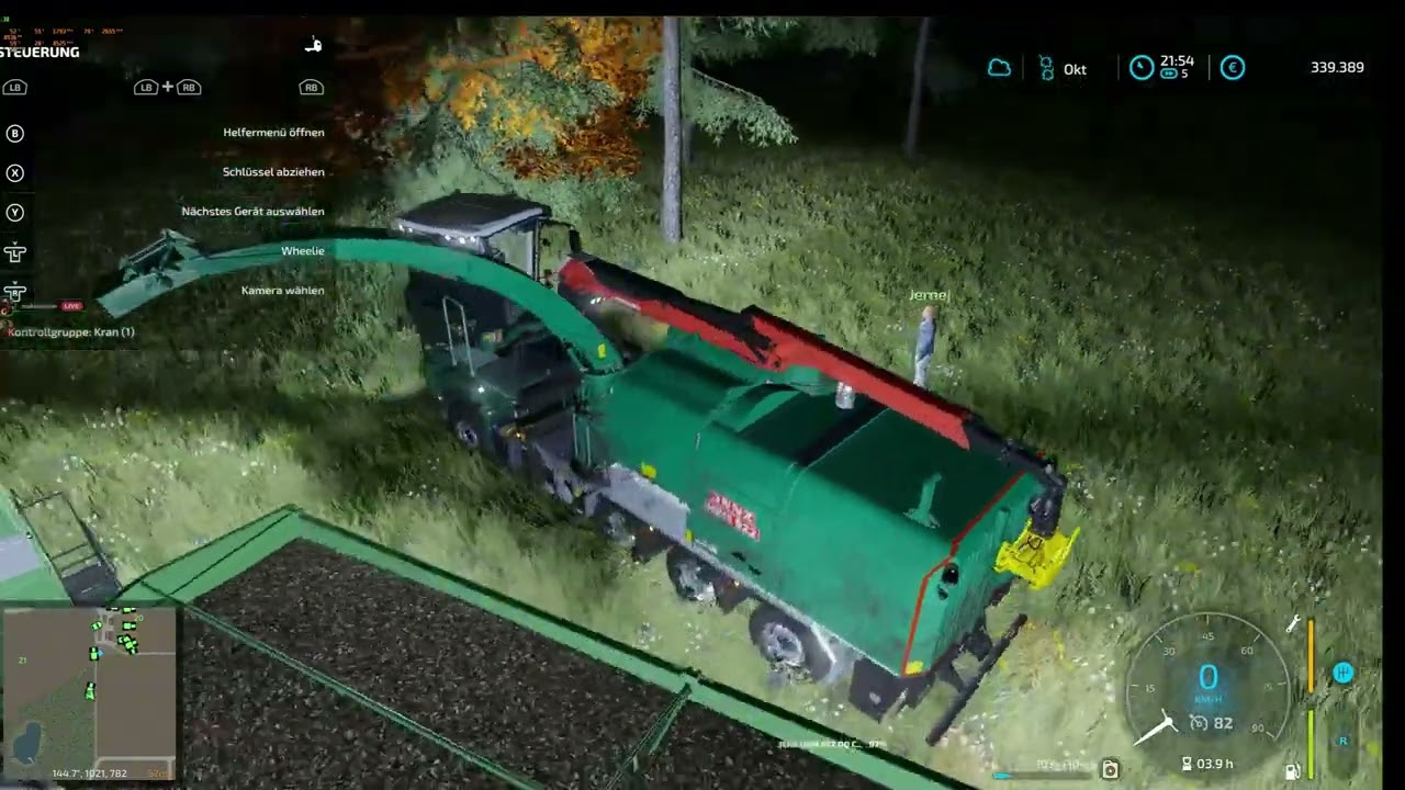 Farming Simulator 22 first attempt