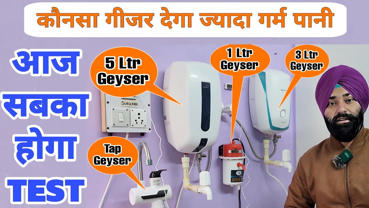 All Instant Geysers Testing || All Instant Water Heater Testing || Best Instant Geyser for Kitchen