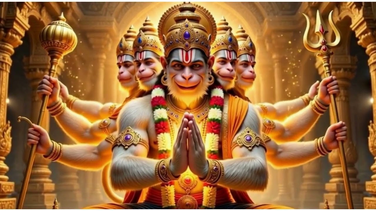 पंचमुखी हनुमान कवच | Panchmukhi Hanuman Kavach Slok with Lyrics|Most Powerful Protection Mantra 2026
