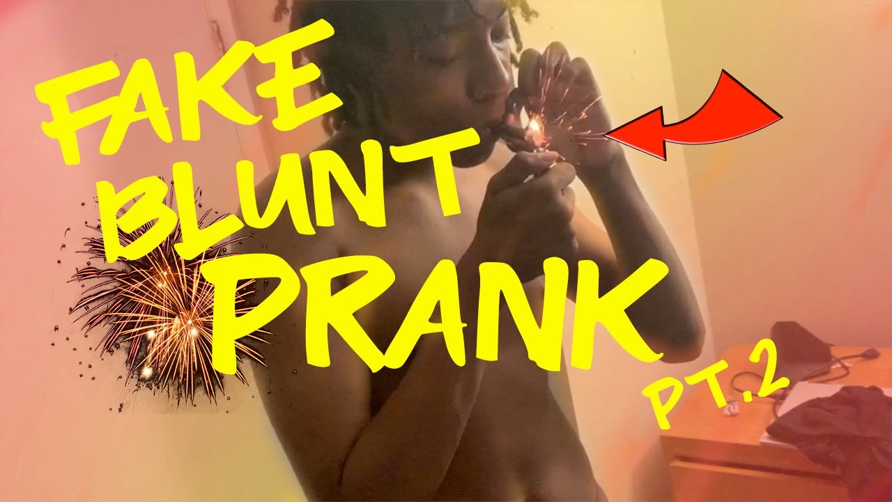 The Fake Blunt Prank Pt.2 (Poppers)