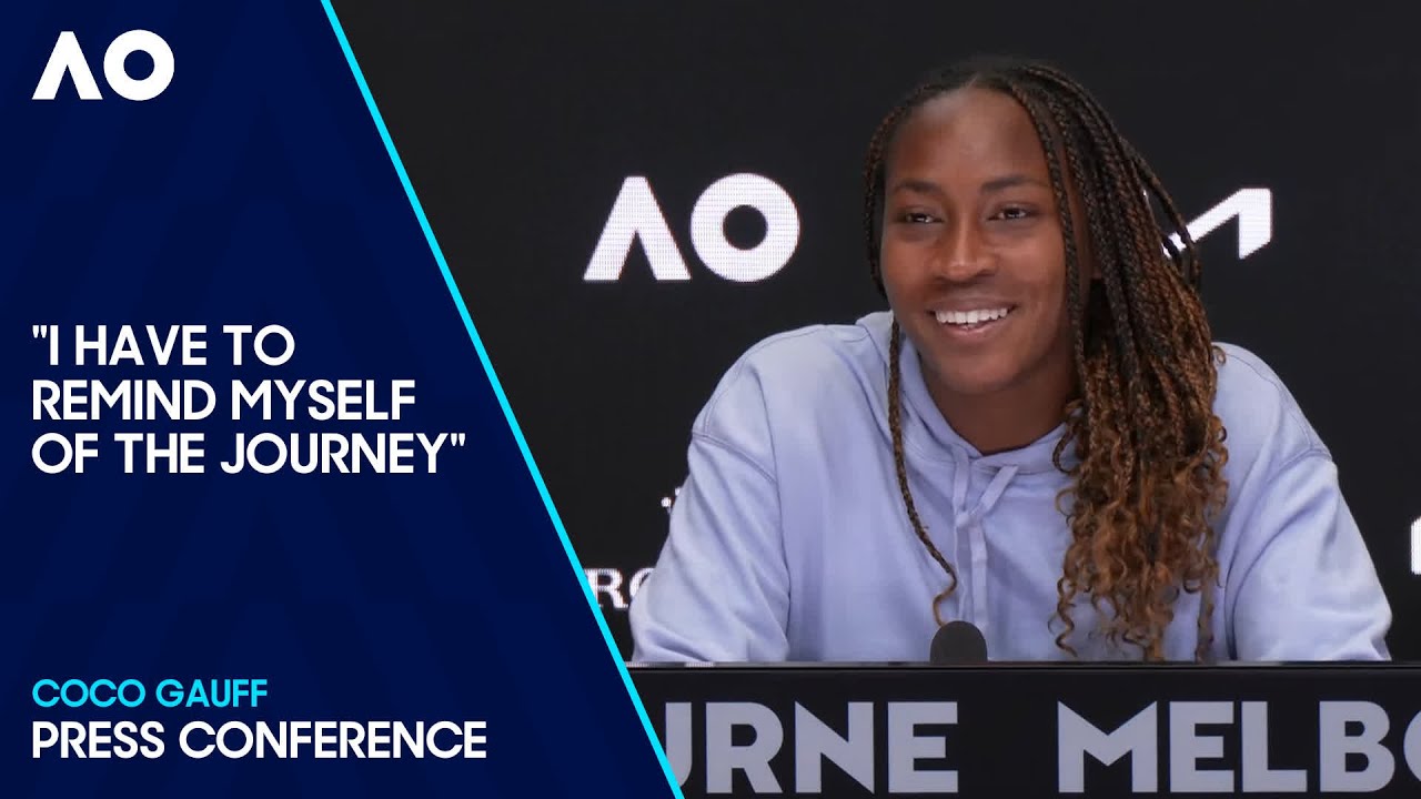 Coco Gauff Press Conference | Australian Open 2024 Semifinal