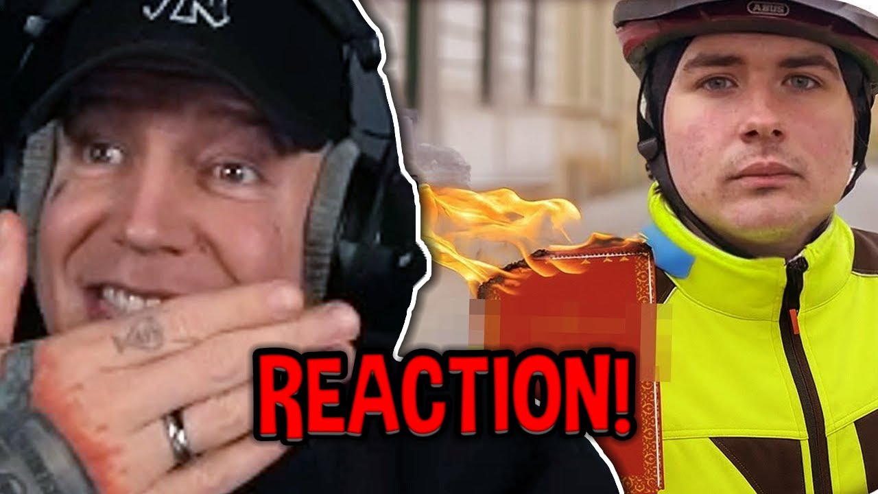 Anzeigenhauptmeister VERBRENNT KORAN.. 😱🤦‍♂️ KuchenTV Reaktion | MontanaBlack Reaktion