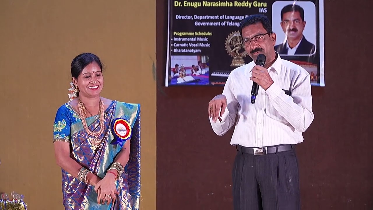 Chief Guest Address | Dr. Enugu Narasimha Reddy Garu, IAS | SVG's Sangeetha Natya Sammelanam 2026