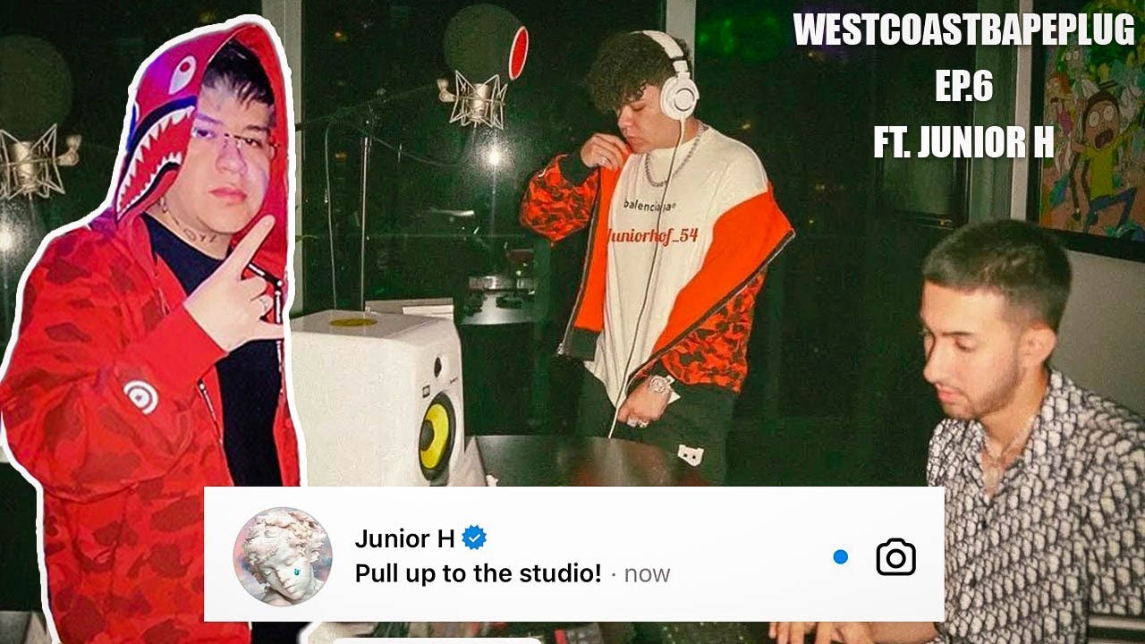 JUNIOR H MI VIDA EN UN CIGARRO 2 STUDIO PREVIEW LUIS R CONRIQUEZ 2022 ESLABON SE AMERITA NEW ALBUM