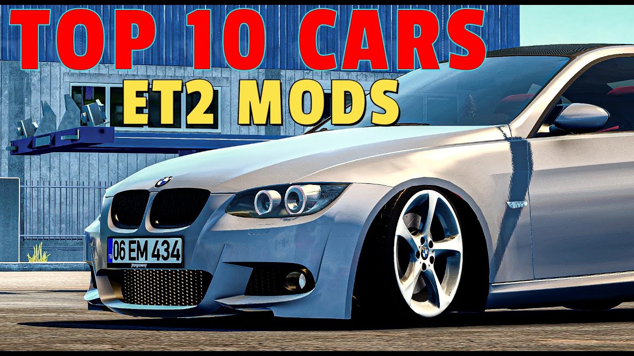 ETS2 1.45 MODS TOP 10 CARS MODS 2022