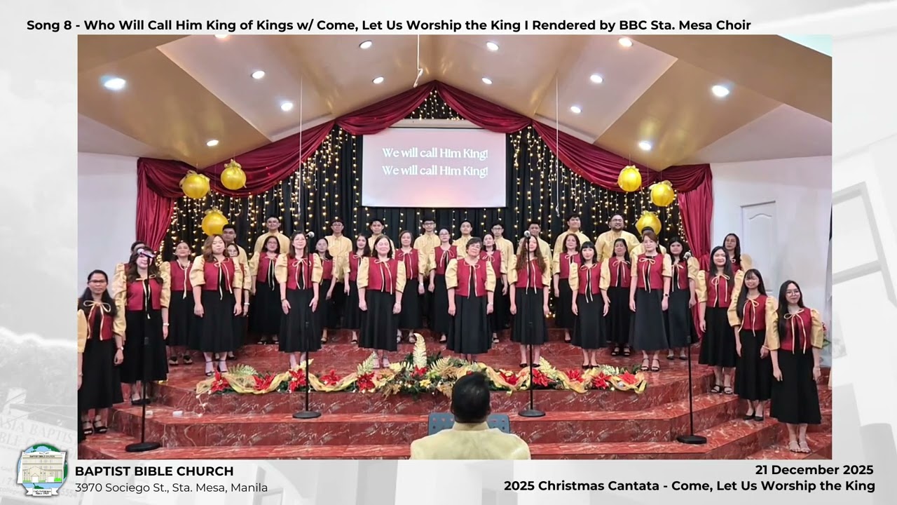 08 of 8 FINALE - COME LET US WORSHIP THE KING