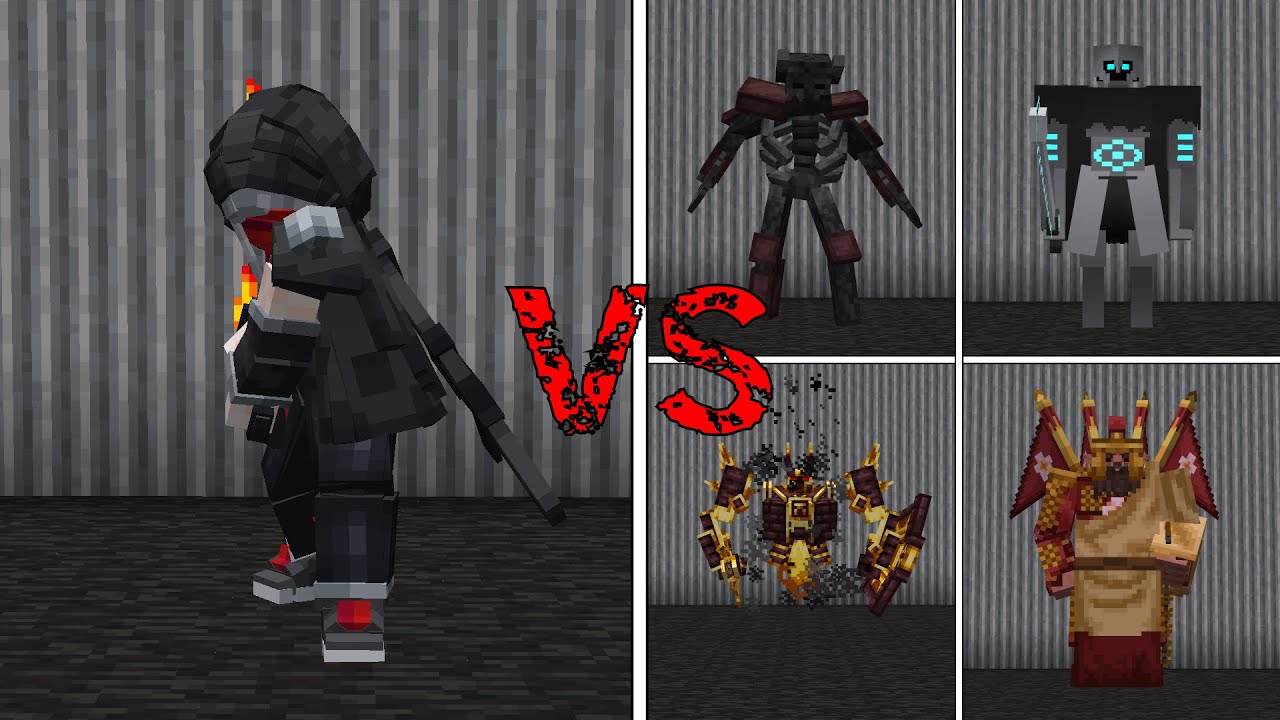 Red vs. Other Sword Wielders | Minecraft Mob Battle 86
