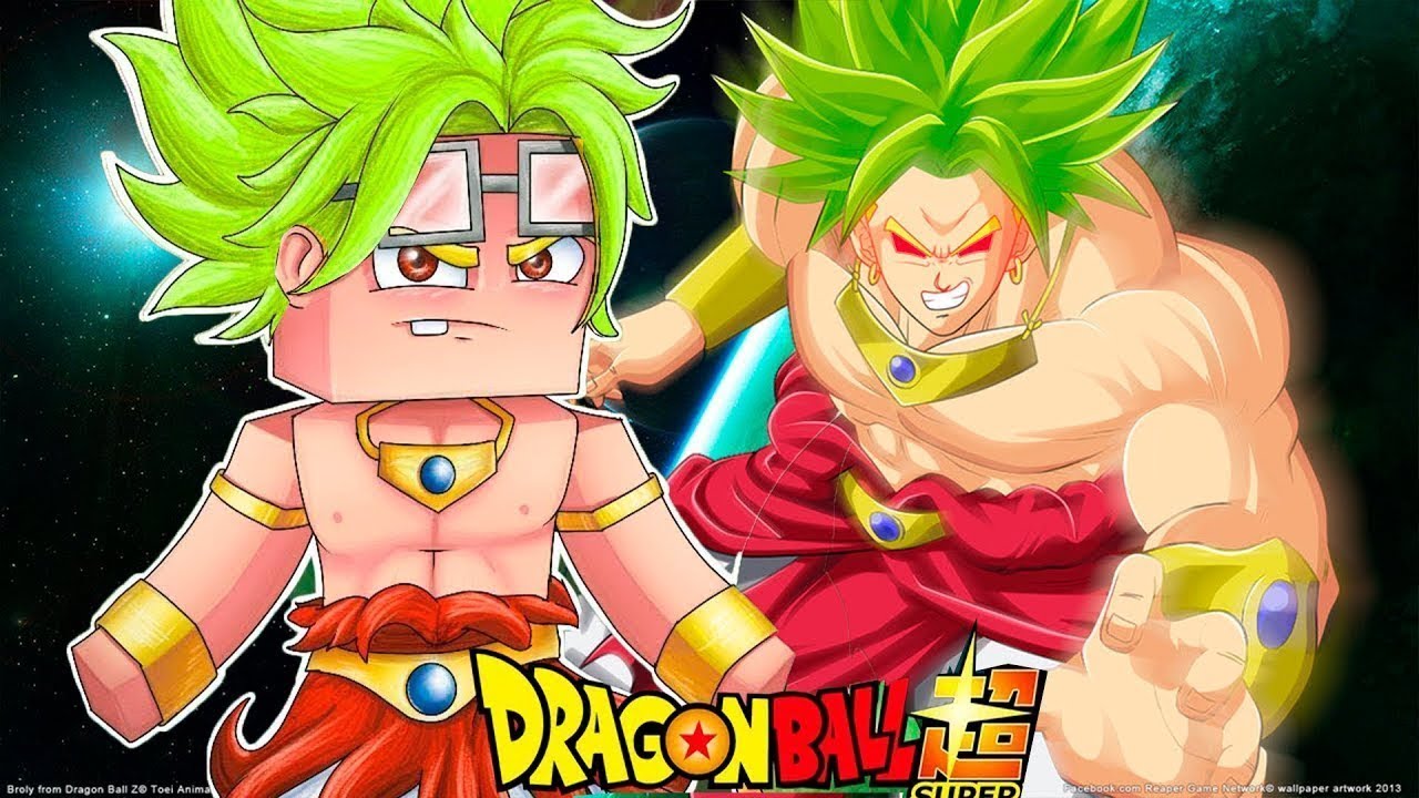 Minecraft - WHO´S YOUR FAMILY - O FILHO DO BROLY É O SSJ MAIS PODEROSO DO UNIVERSO NO DRAGON BALL