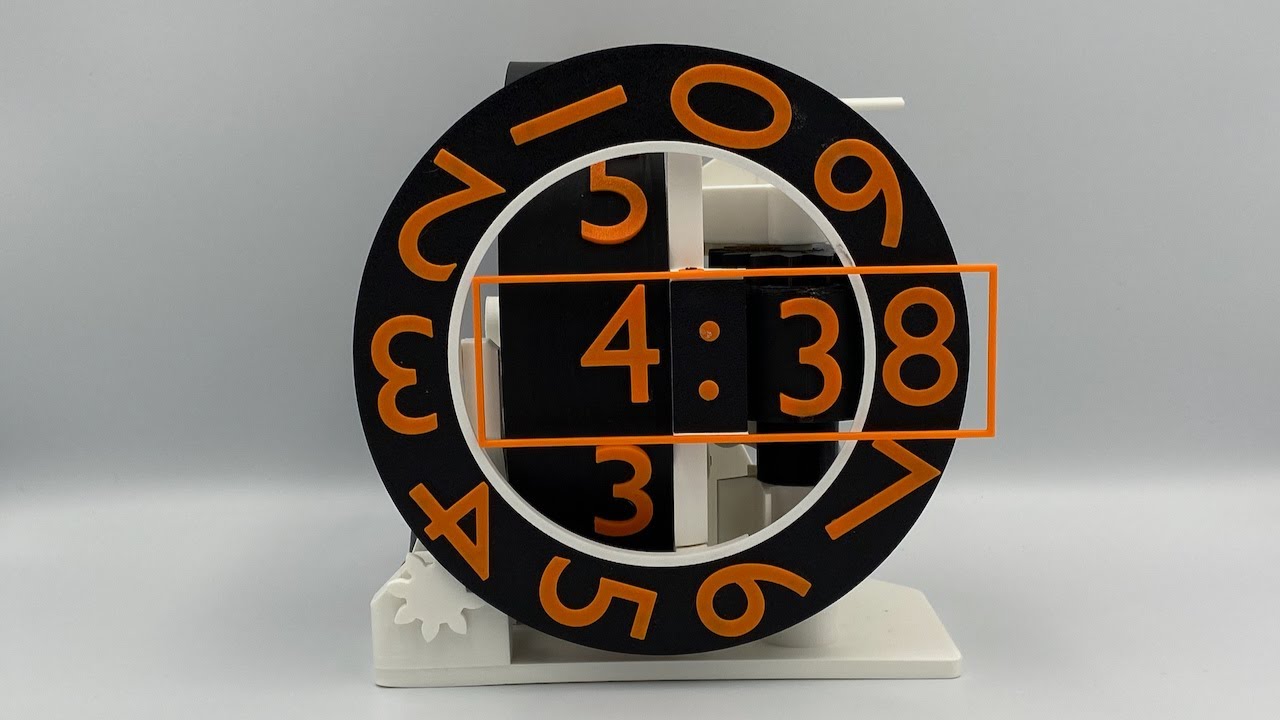 Triaxial Numechron Clock