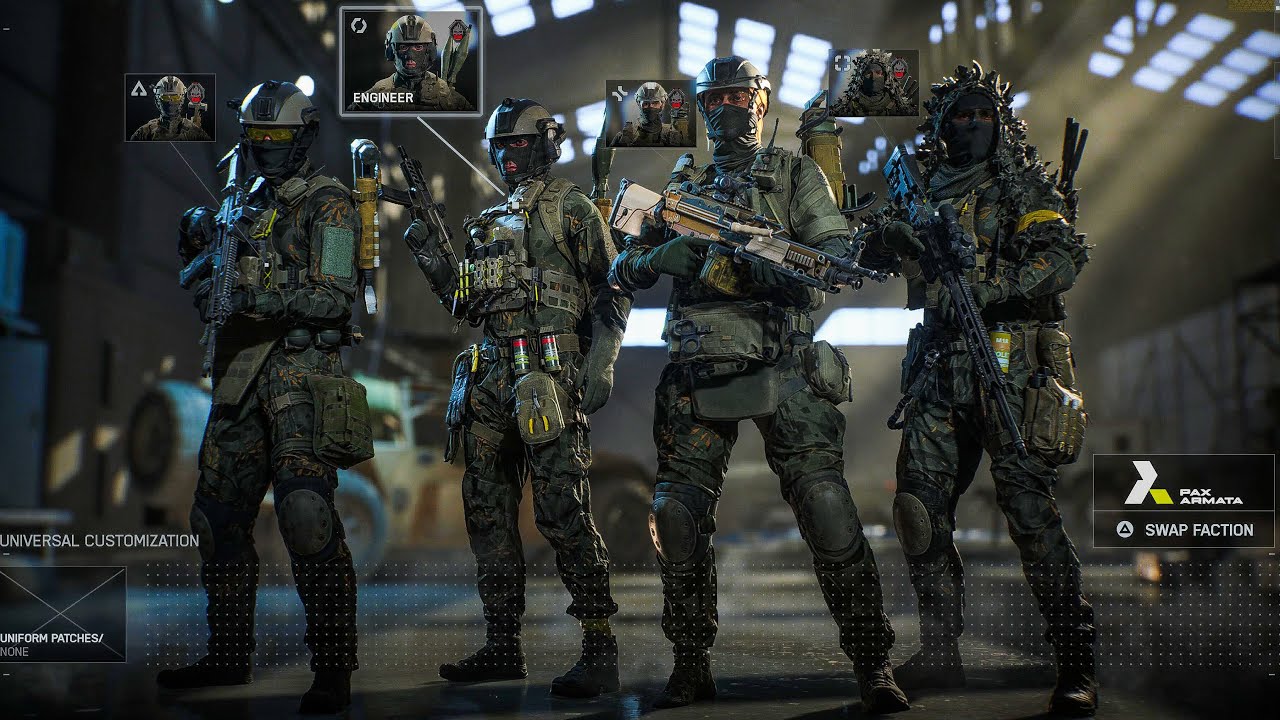 Battlefield 6 – All Character Skins, Customization & Cosmetics | NATO & Pax Armata Skins Showcase