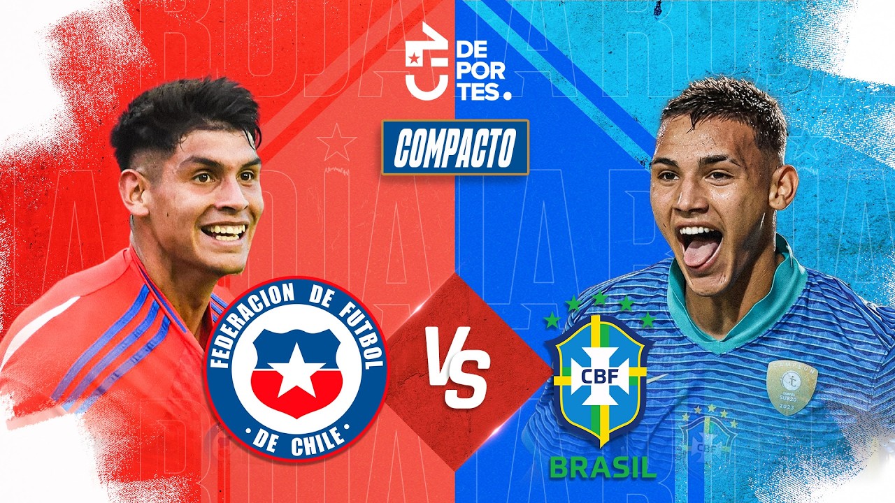 🔴 RESUMEN 🔴 CHILE 0-1 BRASIL ⚽ AMISTOSO INTERNACIONAL SUB 20
