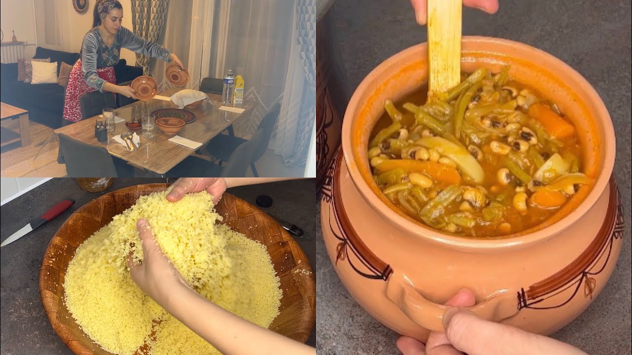 COUSCOUS AUX CHARDONS / SEKSU S TGHEDIWT A MA FAÇON 😍