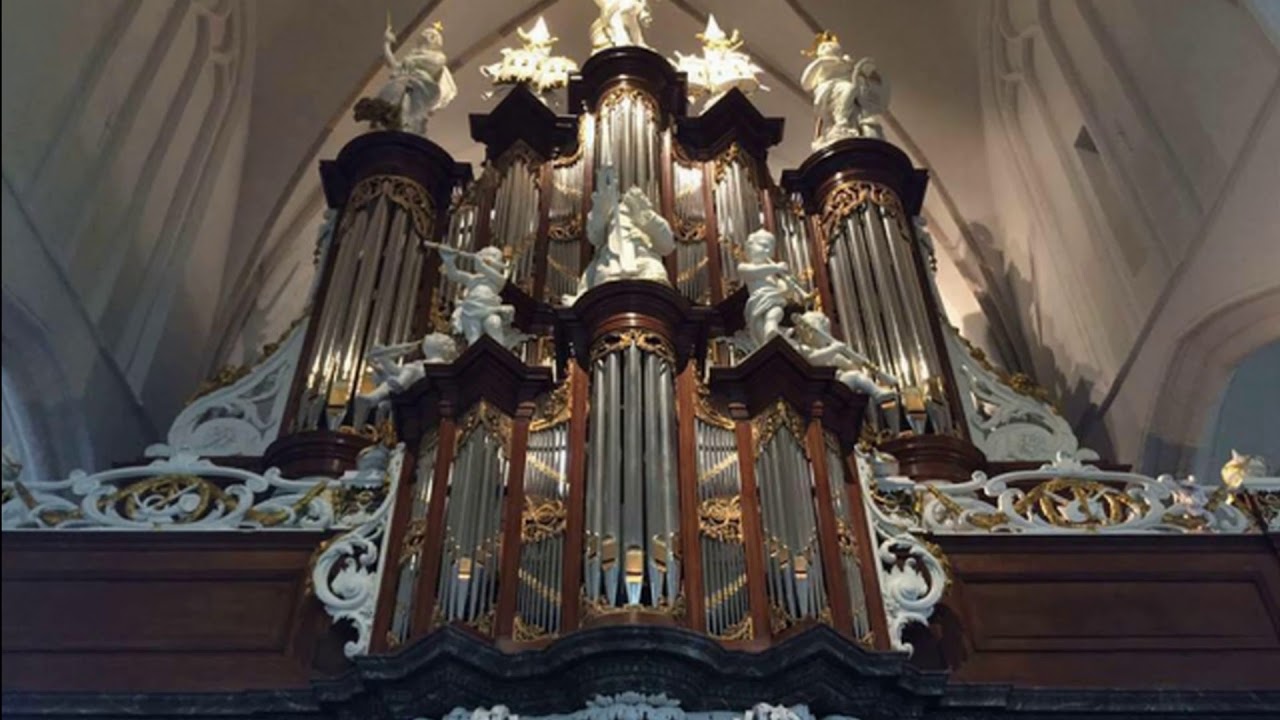 Psalm 84 Aan het orgel van de Grote Kerk te Bolsward
