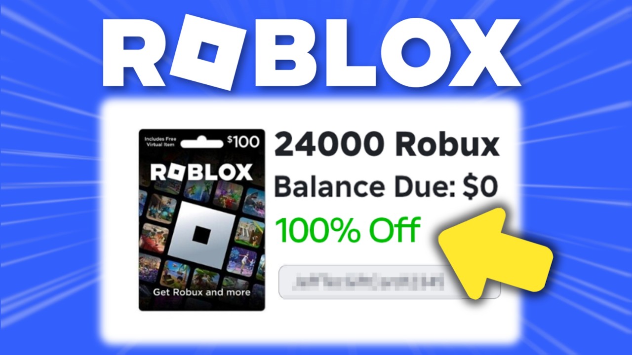 Как получить подарочные карты Roblox Robux БЕСПЛАТНО