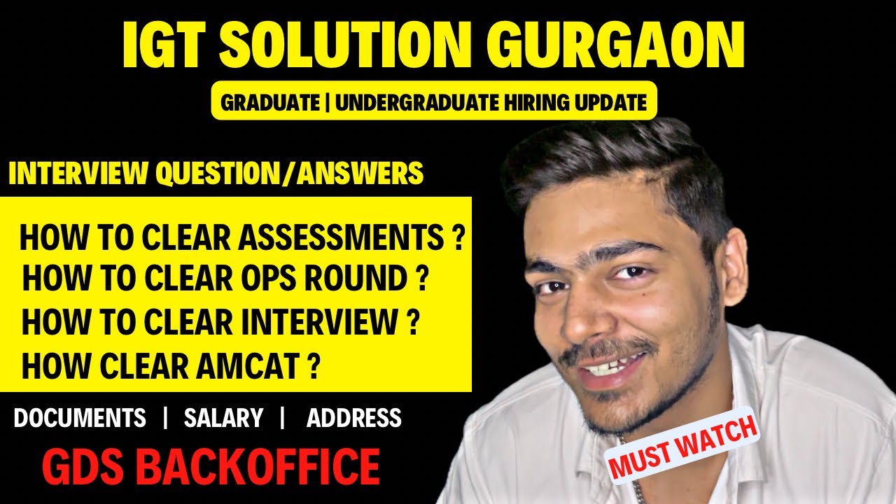 IGT solution is hiring for GDS back office | Salary up to 40k  