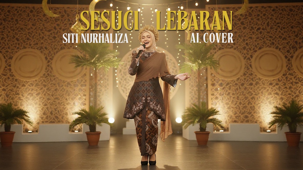 Sesuci Lebaran | Siti Nurhaliza | AI Cover | Raya Edition