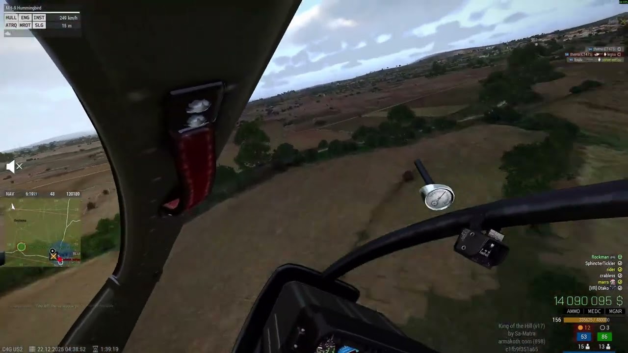 Littlebird with Trackir