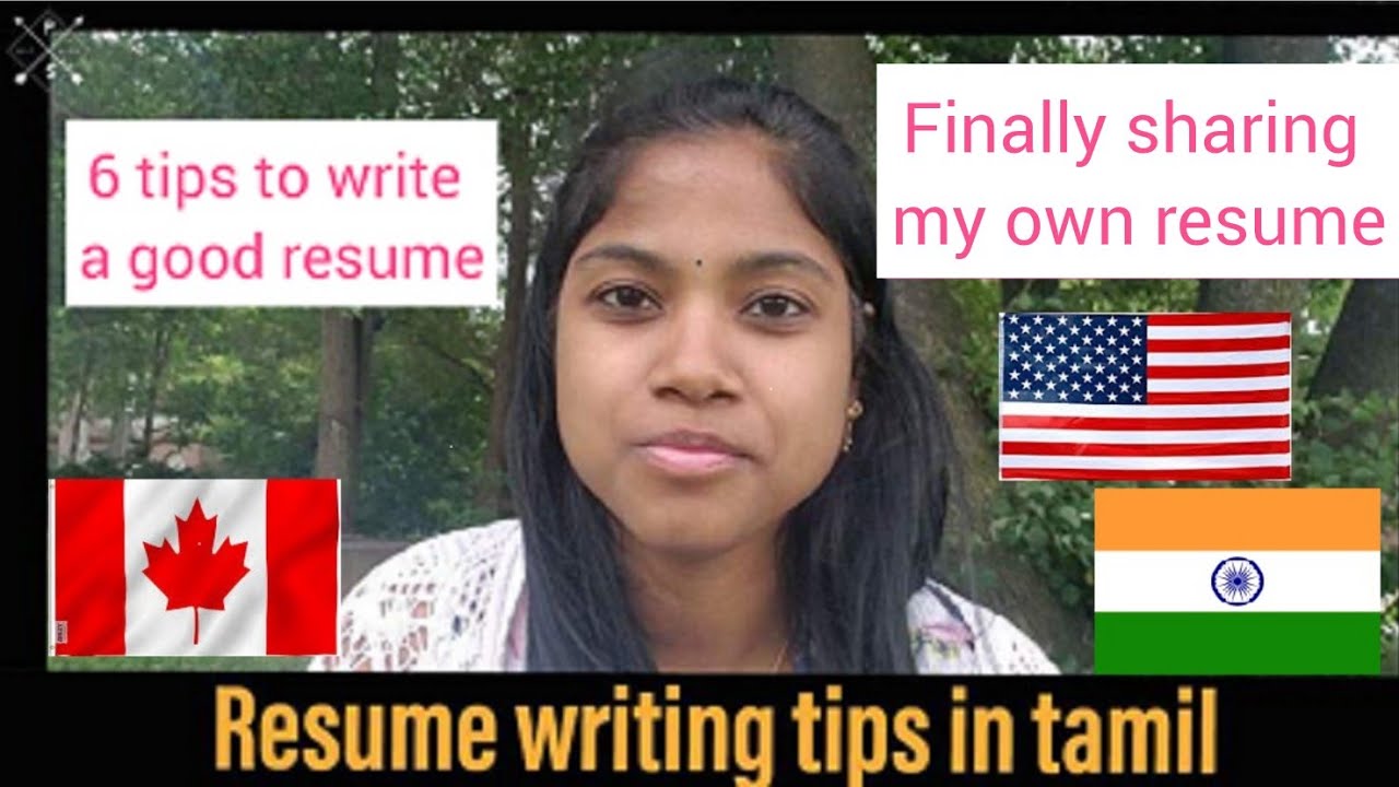 Canadian resume:Freshers and experienced people|Tamil|My resume|CV vs resume