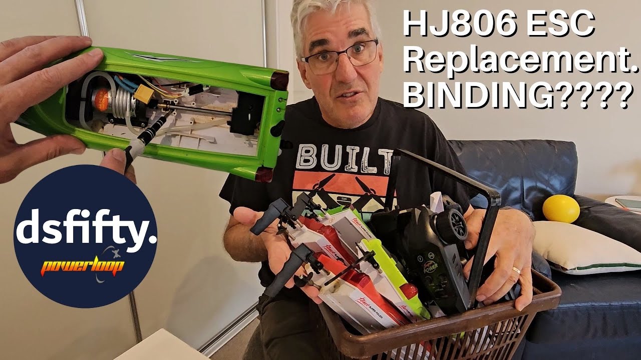 HJ806 ESC/Receiver Replacement TROUBLE - SOLVED - RC Boat