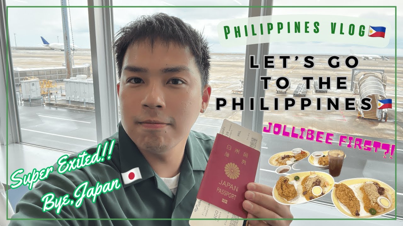 Let’s go to the Philippines! + Tips in Check-in Baggage @ Cebu Pacific | Kenta-san