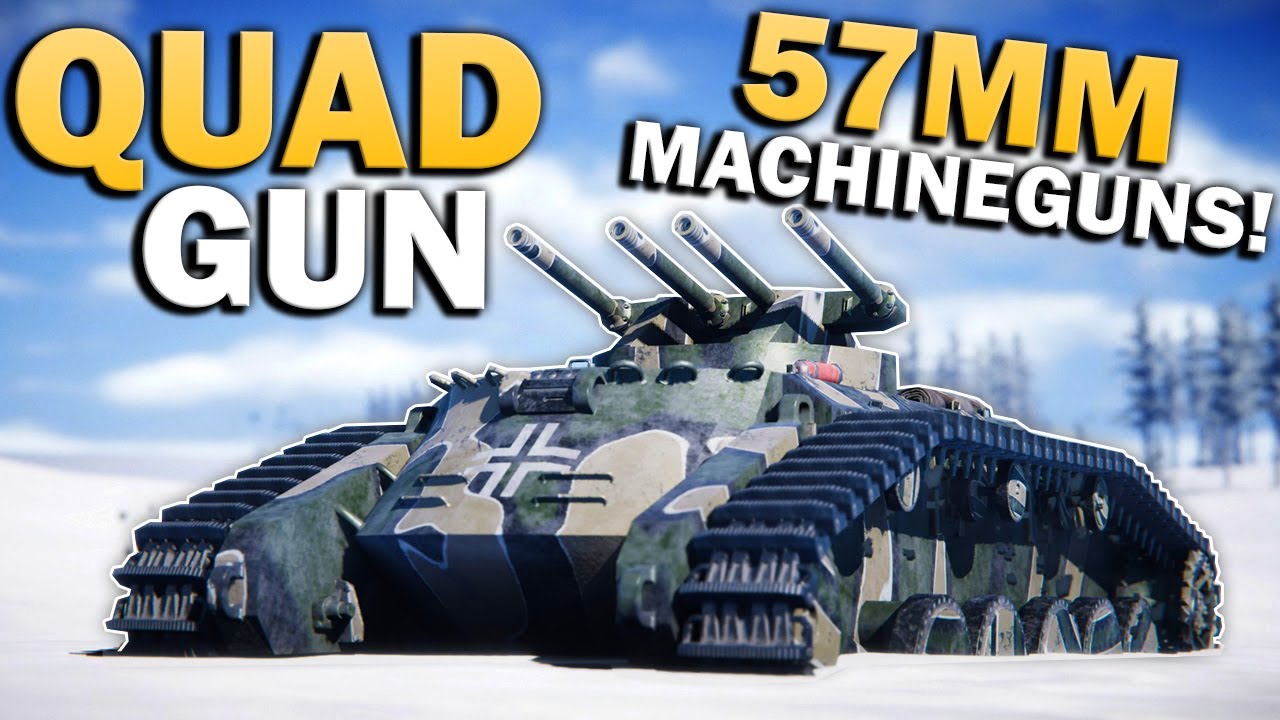 HUGE 57MM MACHINEGUNS OBLITERATE THE ENEMY In Sprocket Tank Game!