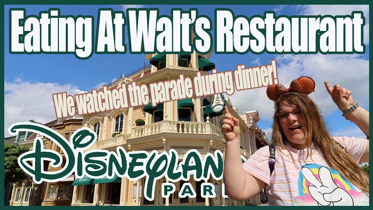 Walt's Restaurant on Main Street U.S.A. in Disneyland Paris } Magical Vacation Guide