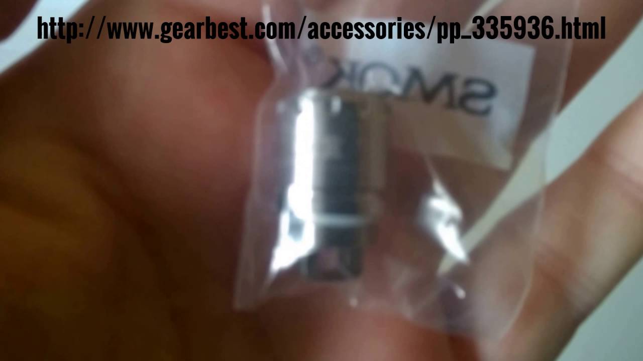 Original Smok Micro TFV4 Atomizer Coil Head  -  MICRO RCA  SILVER from GEARBEST1