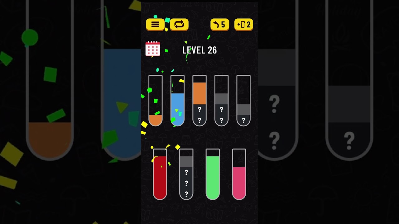 Water Sort puzzle game level 26