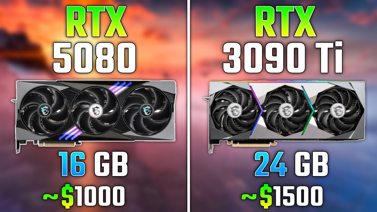 RTX 5080 vs RTX 3090 Ti | Test in 7 Games