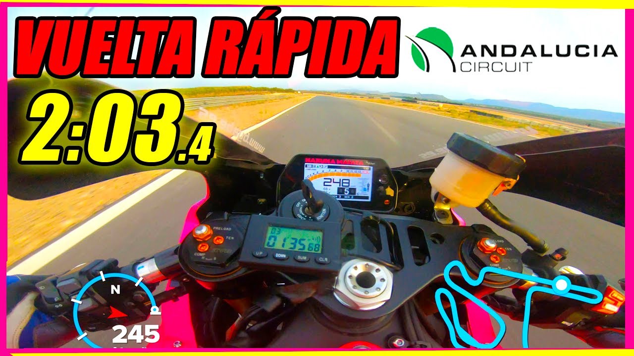 VUELTA RÁPIDA CIRCUITO DE ANDALUCÍA EXPLICADA | POV | BEST LAP ANDALUCIA CIRCUIT | YAMAHA R1 RICKY99