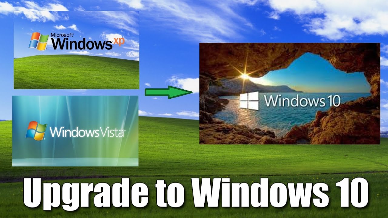 ✅Вы всё ещё можете скачать и установить Windows 10 вместо Windows XP/Vista. Пошаговая инструкция.