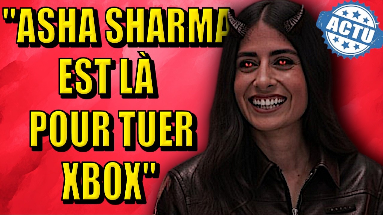 LE FONDATEUR D'XBOX DIT QU'ASHA SHARMA EST MISE EN PLACE POUR ACHEVER LA COMPAGNIE