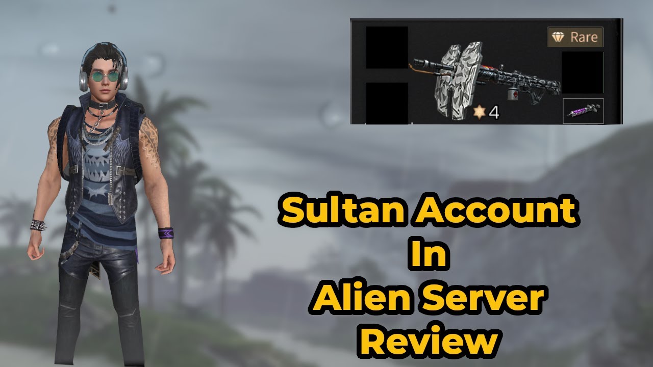 Lifeafter Review Royal l Knight Sultan's Account In Alien Server (CT Server) l