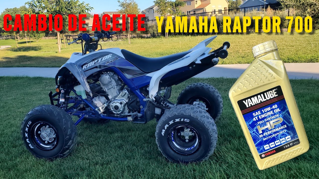 COMO CAMBIAR ACEITE DE YAMAHA RAPTOR 700 ❗️LANS MX 🔥☘️#yamaha #raptor