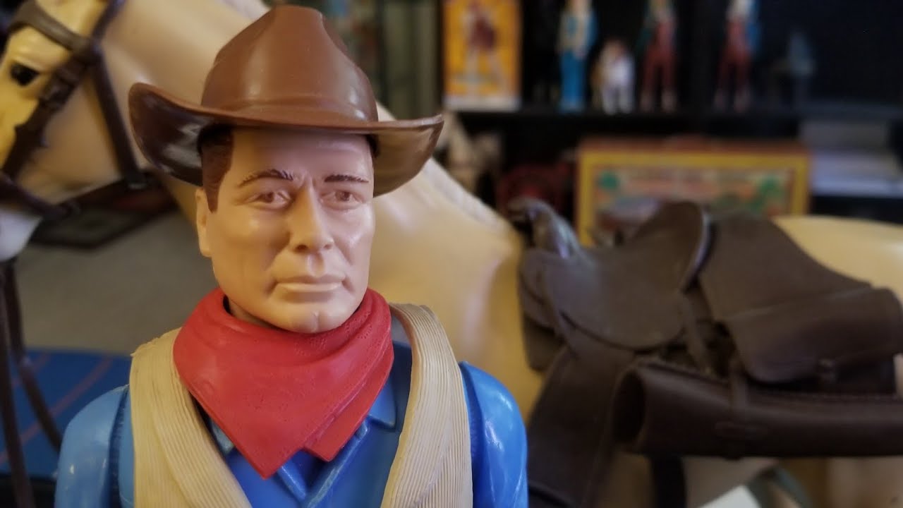 Marx Toys Quick Draw Johnny West 1975