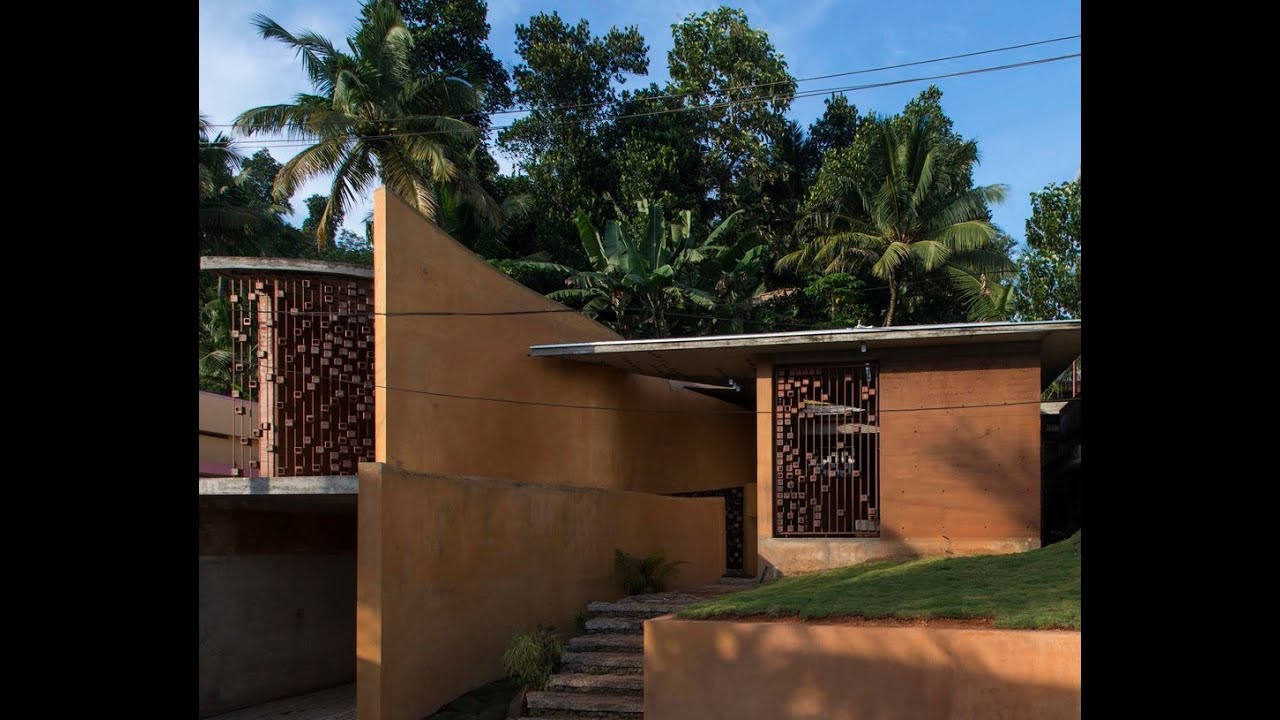 Sustainable House | Debris House ,Kerala India | By WallMakers