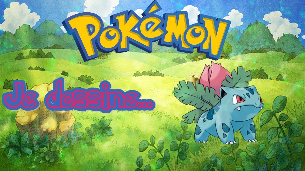 DESSIN POKEMON HERBIZARRE / IVYSAUR
