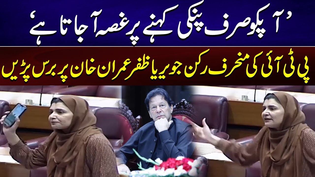 Angry PTI Member Javeria Zafar Lashes out on Imran Khan
