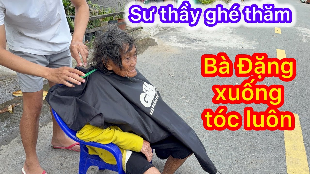 Cụ Đặng xuống tóc luôn hả? Rồi tới luôn.