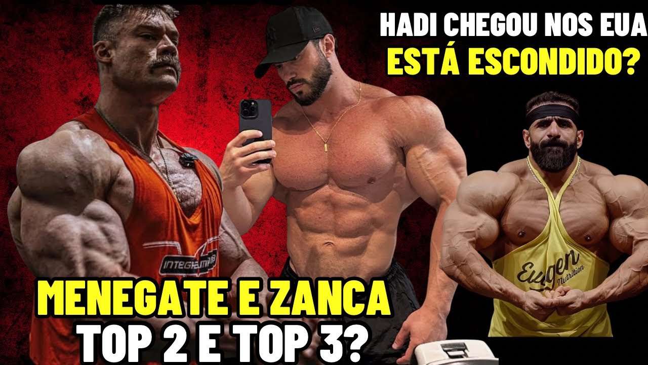 HADI ESTÁ NOS EUA - ZANCA E MENEGATE ÚLTIMAS ATUALIZAÇÕES
