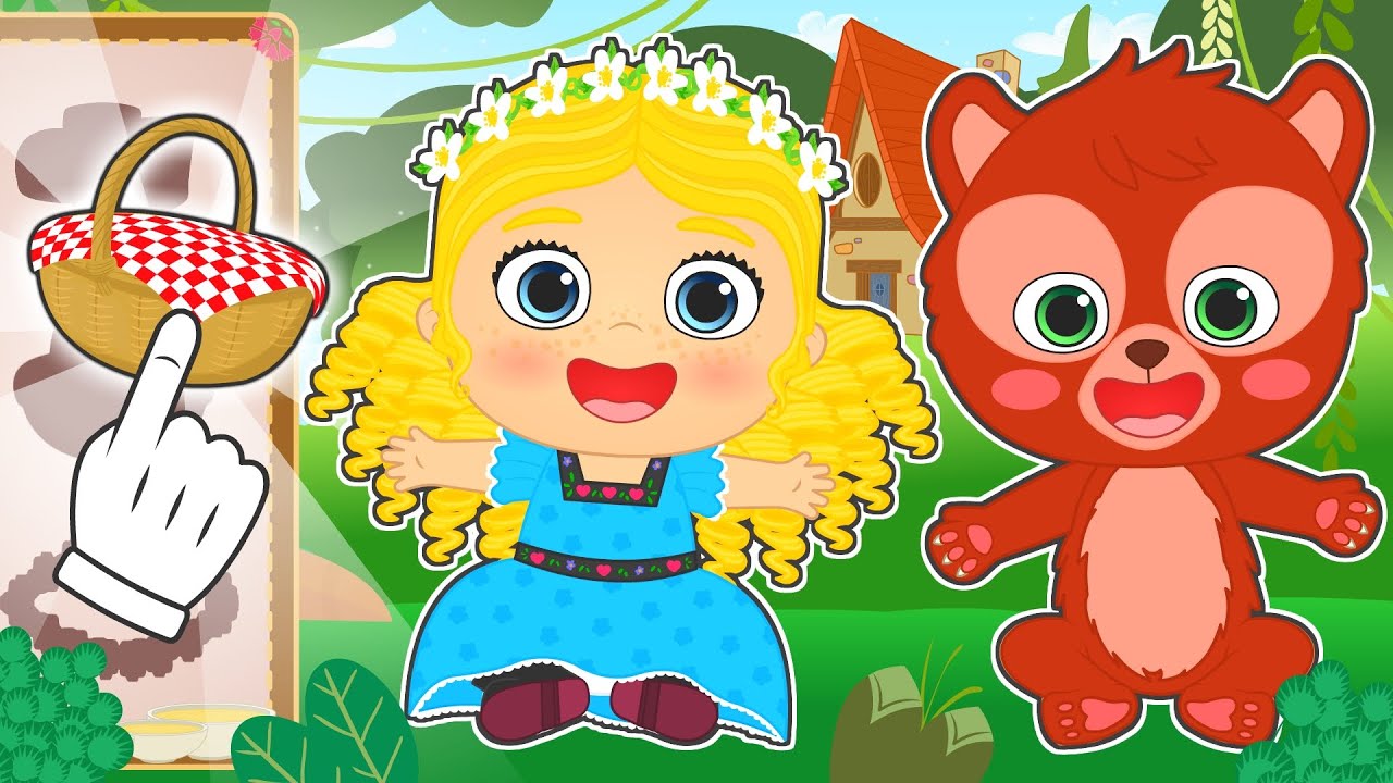 BABIES ALEX AND LILY 🐻🍯 Goldilocks and the three bears