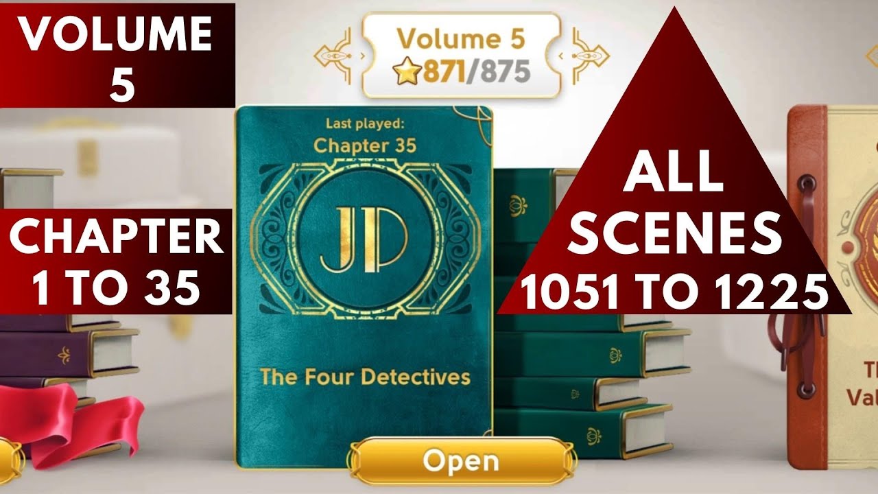 JUNE'S JOURNEY VOLUME - 5 | BOOK-5 | All SCENES | 1051 to 1225 | CHAPTER 1 to 35