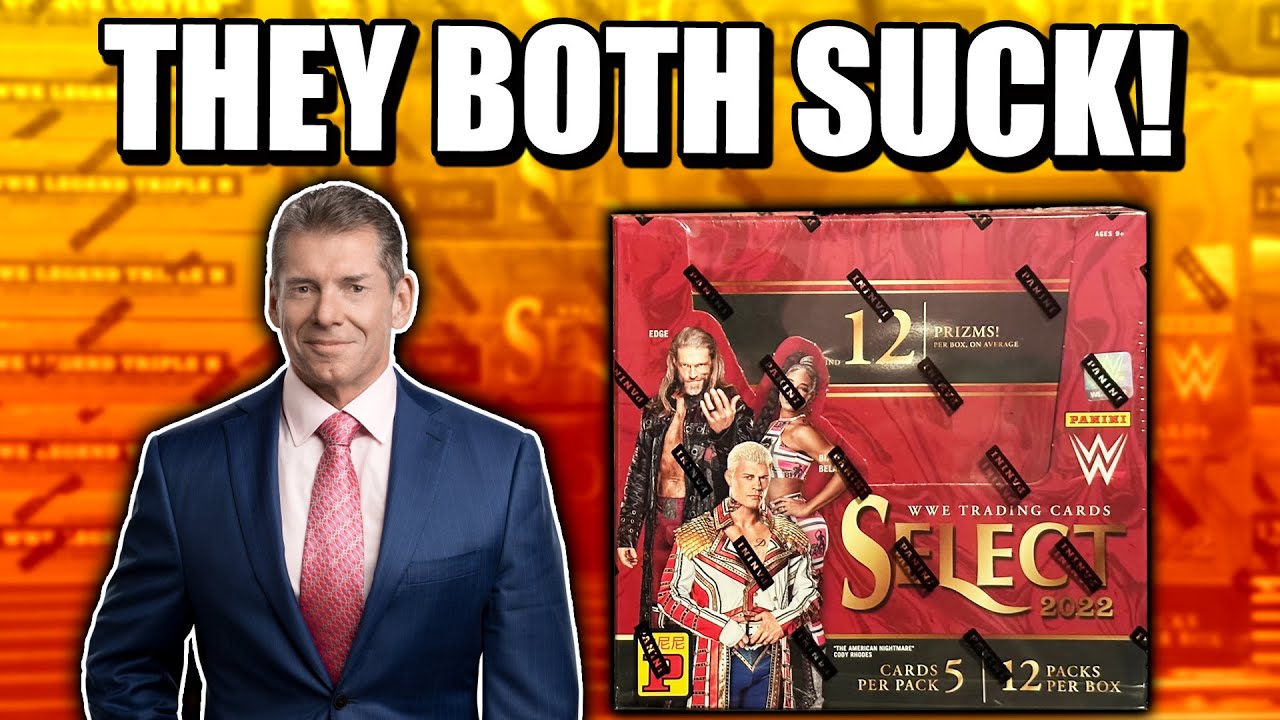 Vince McMahon Sucks and So Does 2022 Panini Select WWE Asia Edition (Tmall)