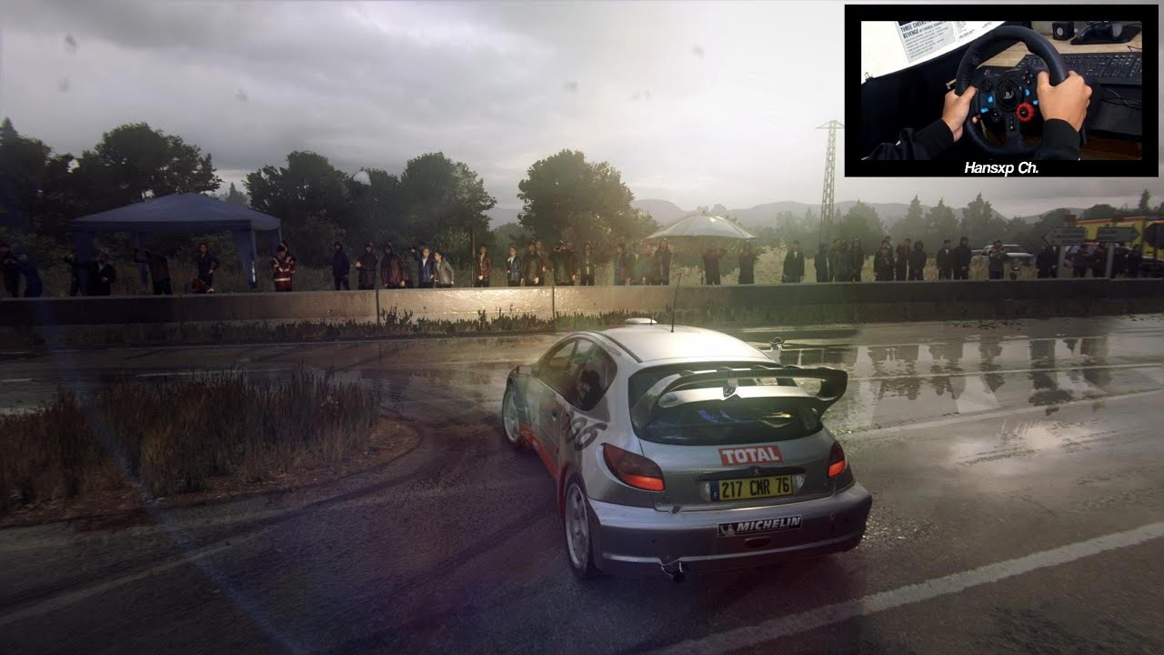 Peugeot 206 - Spain Rally Stage | DiRT Rally 2.0 - Logitech G29 Steering Wheel