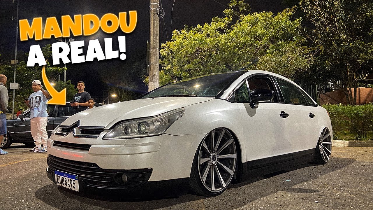 C4 PALLAS SUSPENSÃO A AR RODAS 20 ESSE NÃO SE VER TODO DIA SE LIGA